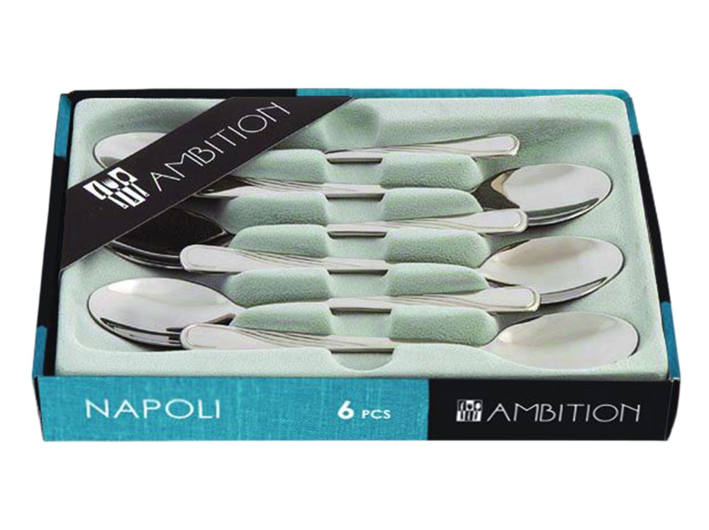 

Komplet Łyżeczek do herbaty Ambition 6szt Napoli