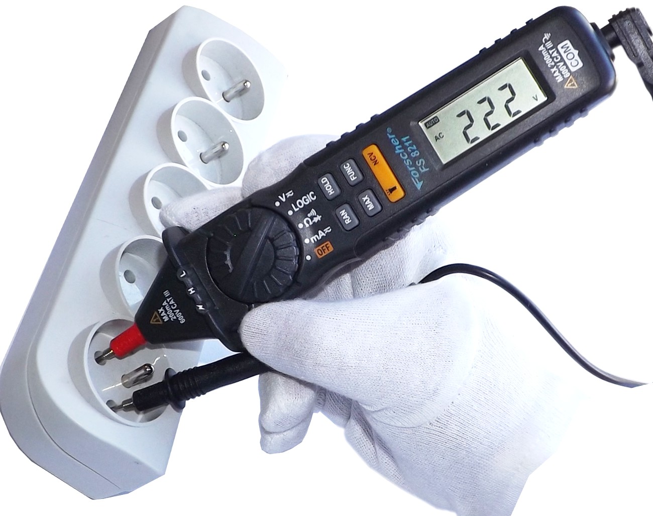 

Miernik Monterski Tester Napięcia Forscher FS8211