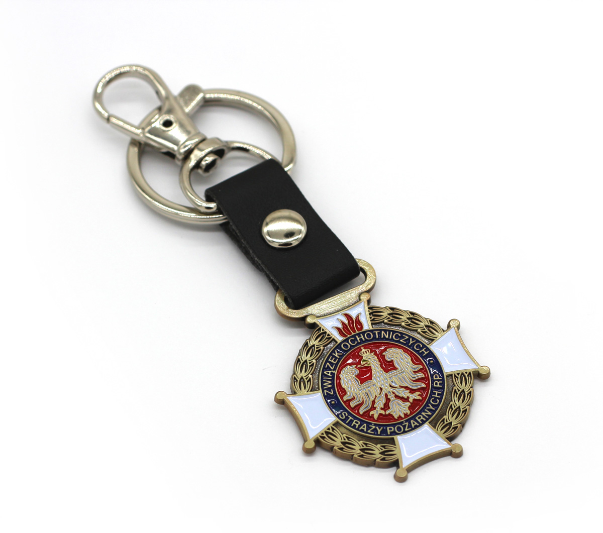 

Osp brelok na pasku. Straż. Karabińczyk i kółko