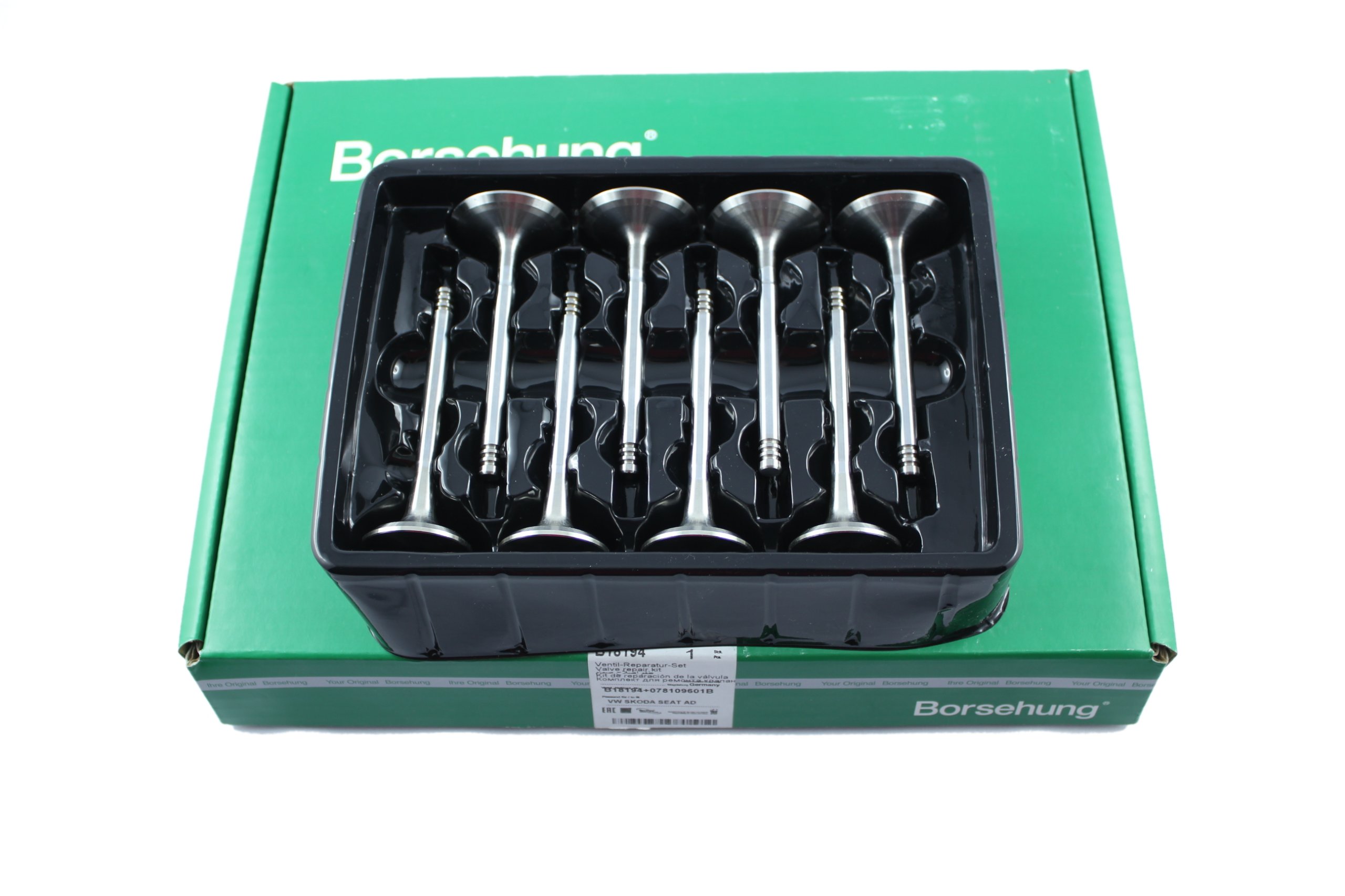 Zawory ssace 078109601B komplet