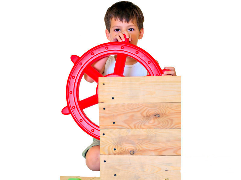 OTITU - DUŻE KOŁO STEROWNICZE 41CM STER 4KOLORY Marka JUST FUN