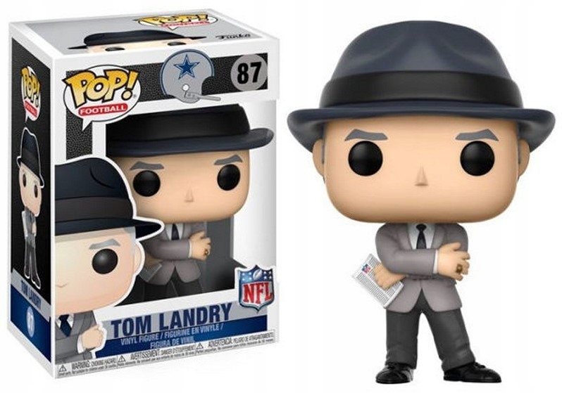 

Funko Pop! Nfl Legends Tom Landry 87 rugby figurka