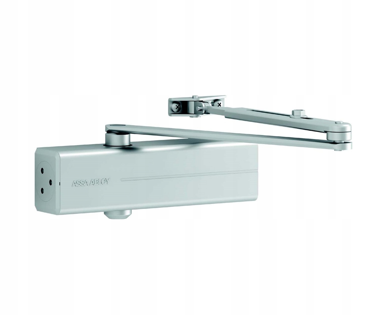 Samozavírač Assa Abloy DC140 ve stříbrné barvě