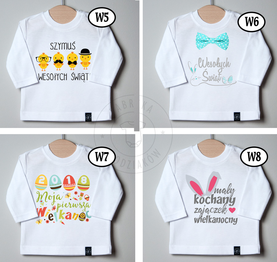 BLUZKA na WIELKANOC Święta PREZENT 74 wielkanocna Wiek dziecka 6 m +