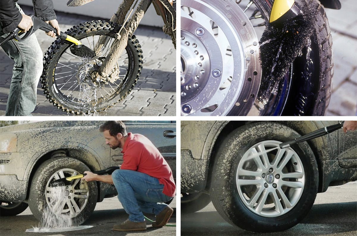 KARCHER SZCZOTKA DO FELG DO MYJEK K 2 3 4 5 7 FV Typ szczotka