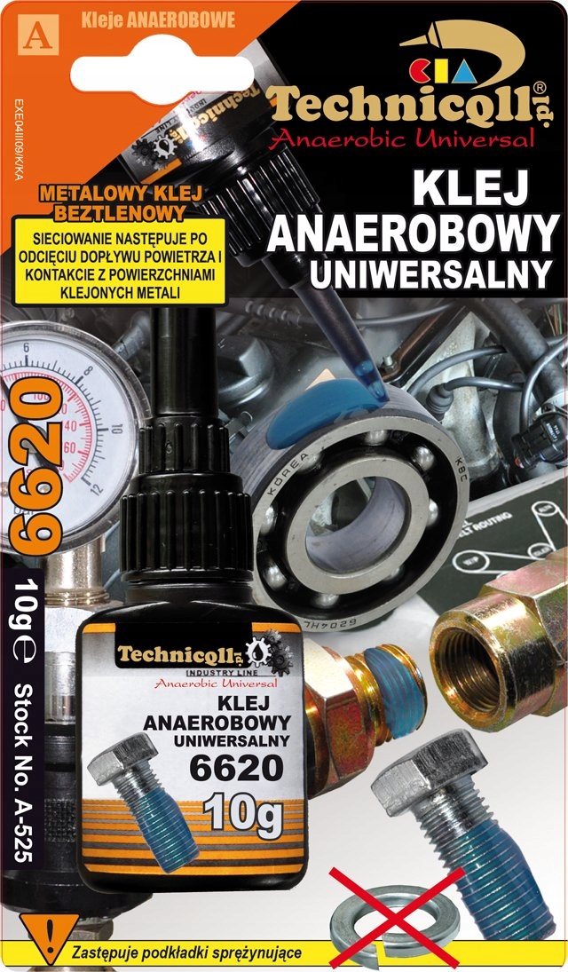 

Klej Anaerobowy Uniwersalny 10G Technicqll