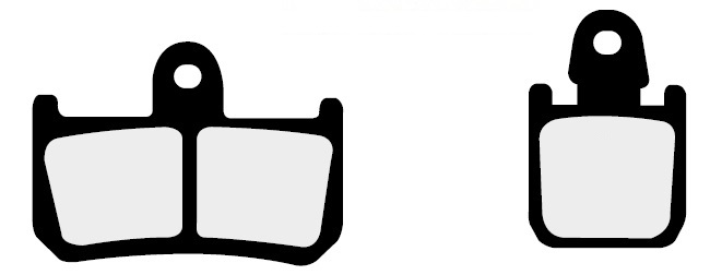 2P-321ST - Колодки Nissin 2p321st злотые YAMAHA R1 07-передняя