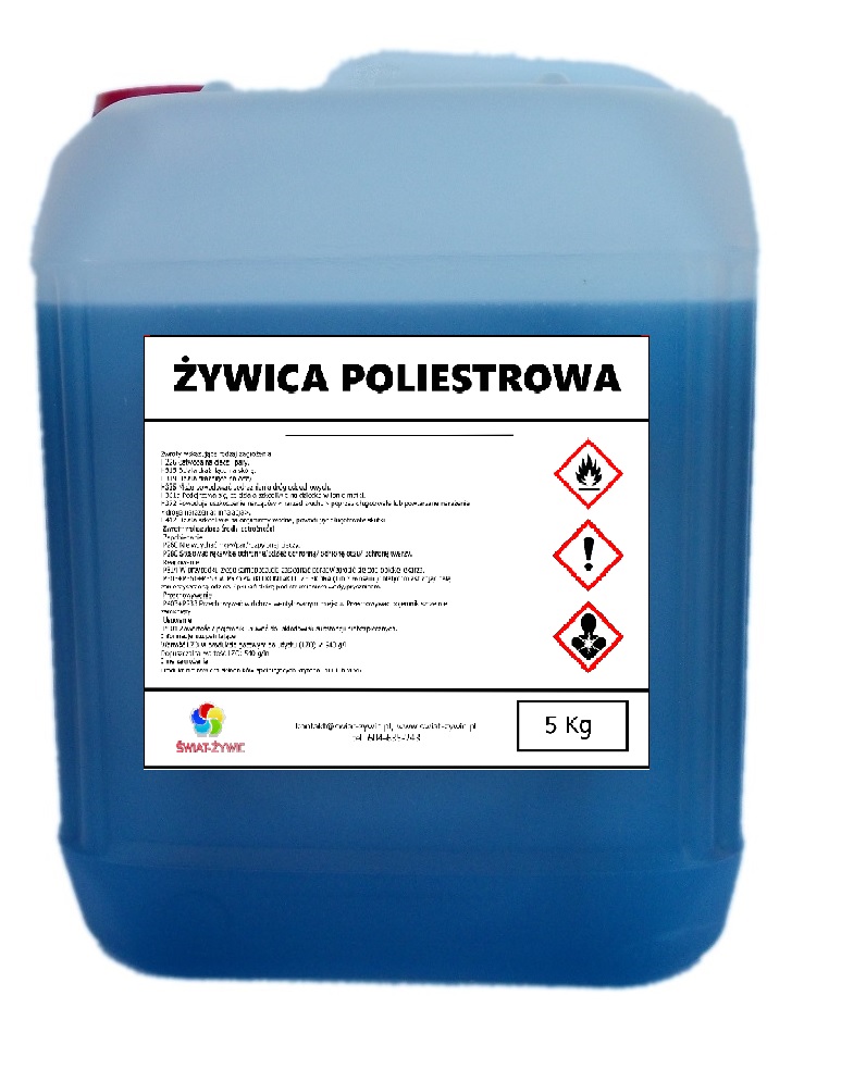 Polyesterová Pryskyřice Tvrdidlo pro lodě, kajaky, jachty, 5 kg, laminát Premium