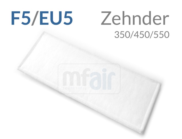 

Filtr Filtry F5EU5 rekuperator Zehnder 350 450 550