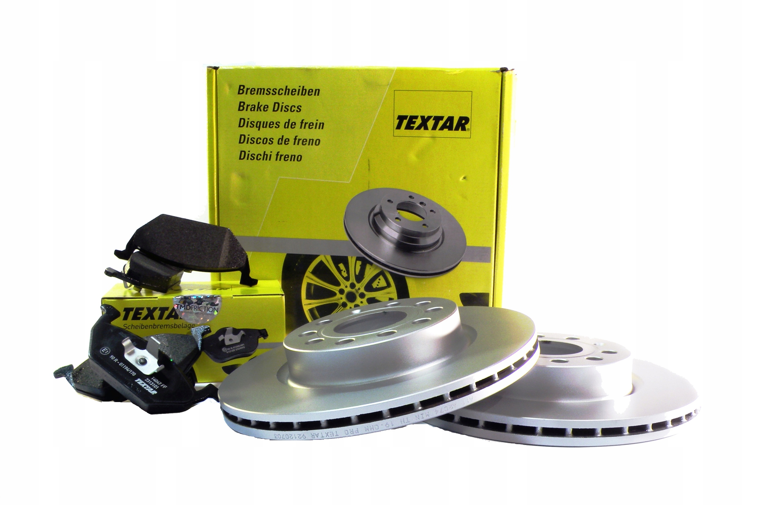 TEXTAR Tarcza hamulcowa 92120705 Производитель запчасти Textar foto 2