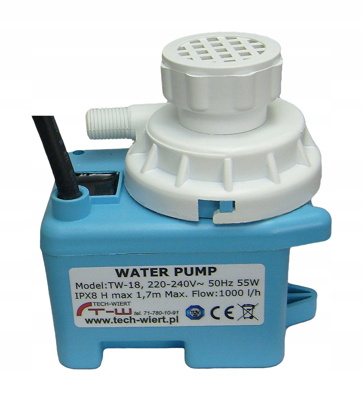 PRZECINARKA STOLIKOWA PIŁA BUDOWLANA POMPA WODY Zasilanie elektryczne