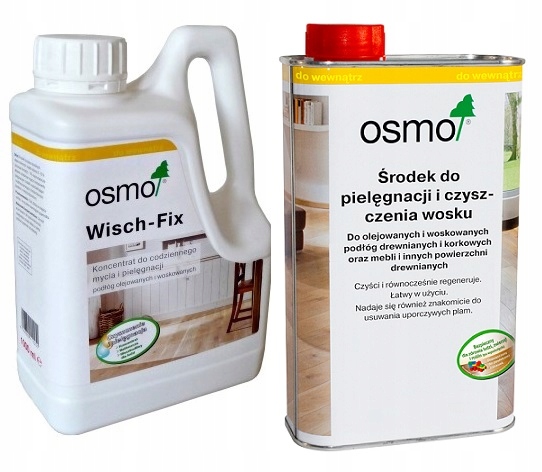 OSMO Wisch-Fix 8016 1L + OSMO 3029 бесцветный 1L