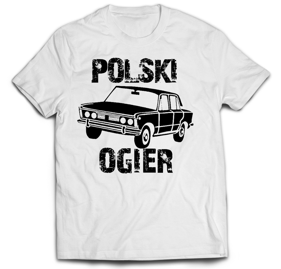 

Tshirt Prl Fiat 125 Ogier Polska Samochód XXL