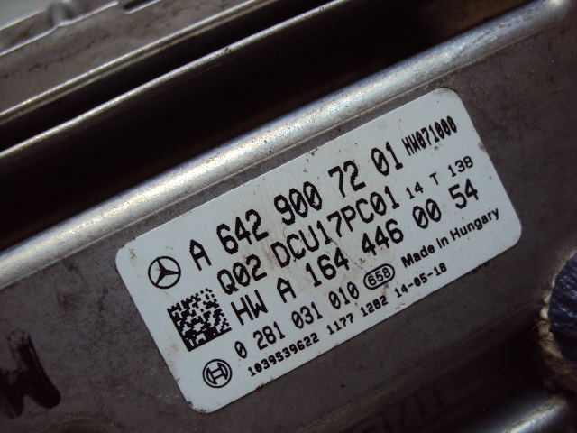 Модуль ADBLUE MERCEDES ML W164 A6429007201