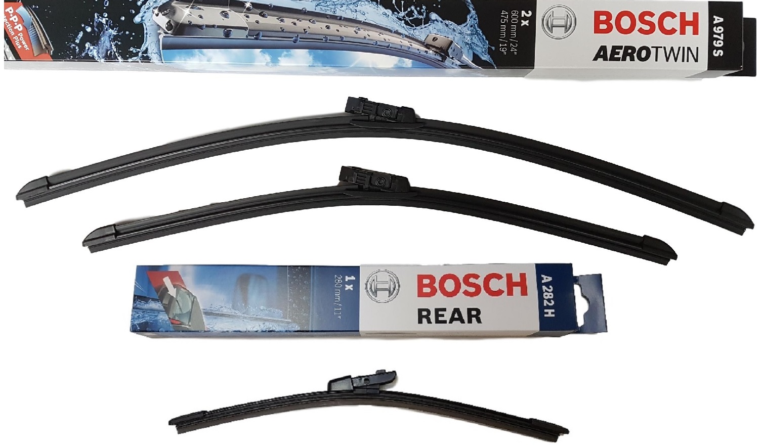 

Bosch Wycieraczki P+t Skoda Yeti 5L A979S+A282H
