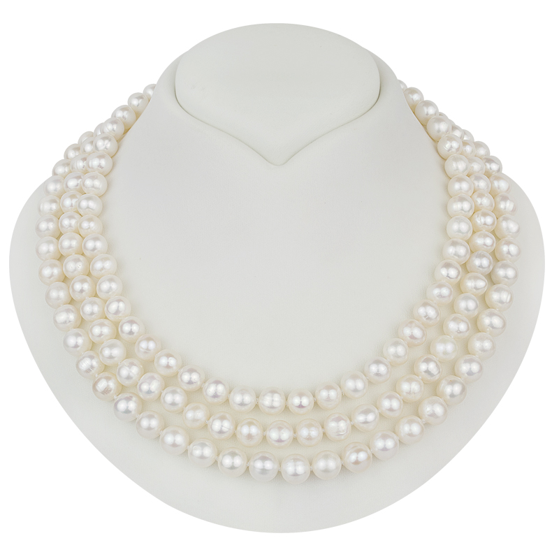 Exkluzivní Šňůrka Typu Opera Z Pravých Perel