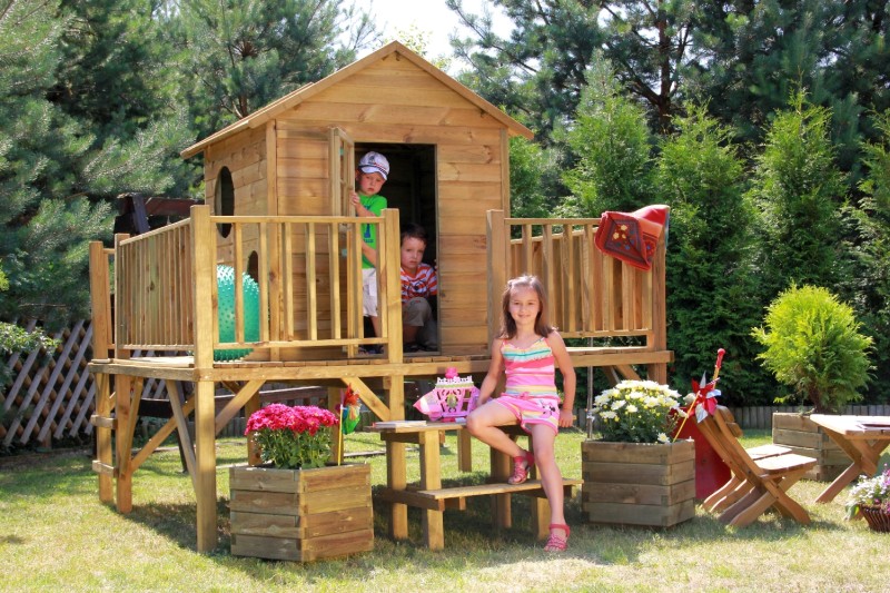 Drewniany Domek Ogrodowy dla Dzieci MACIEJ Marka inna