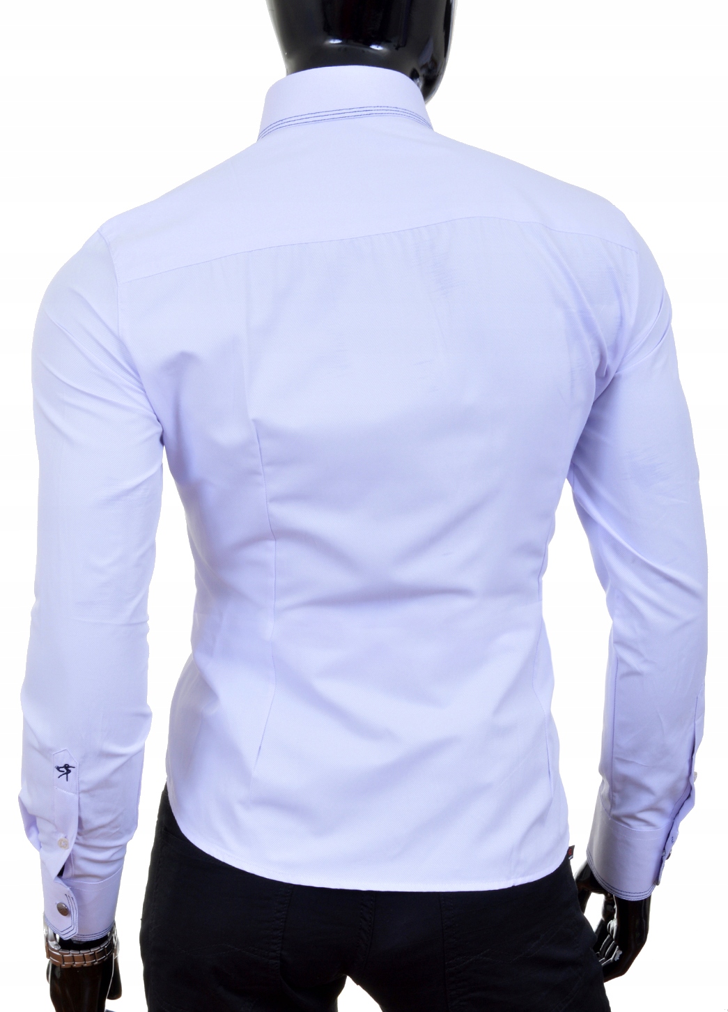 Koszula Męska Mondo Exclusive Jesień Zima Lilac Rozmiar kołnierzyka 28