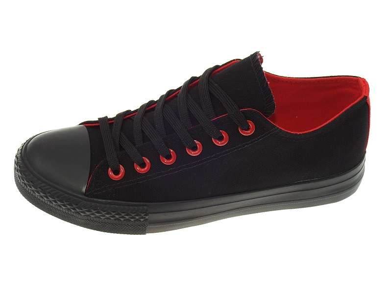 Tenisówki Trampki Czarne 7HL61052 Black r.38 Rozmiar 38