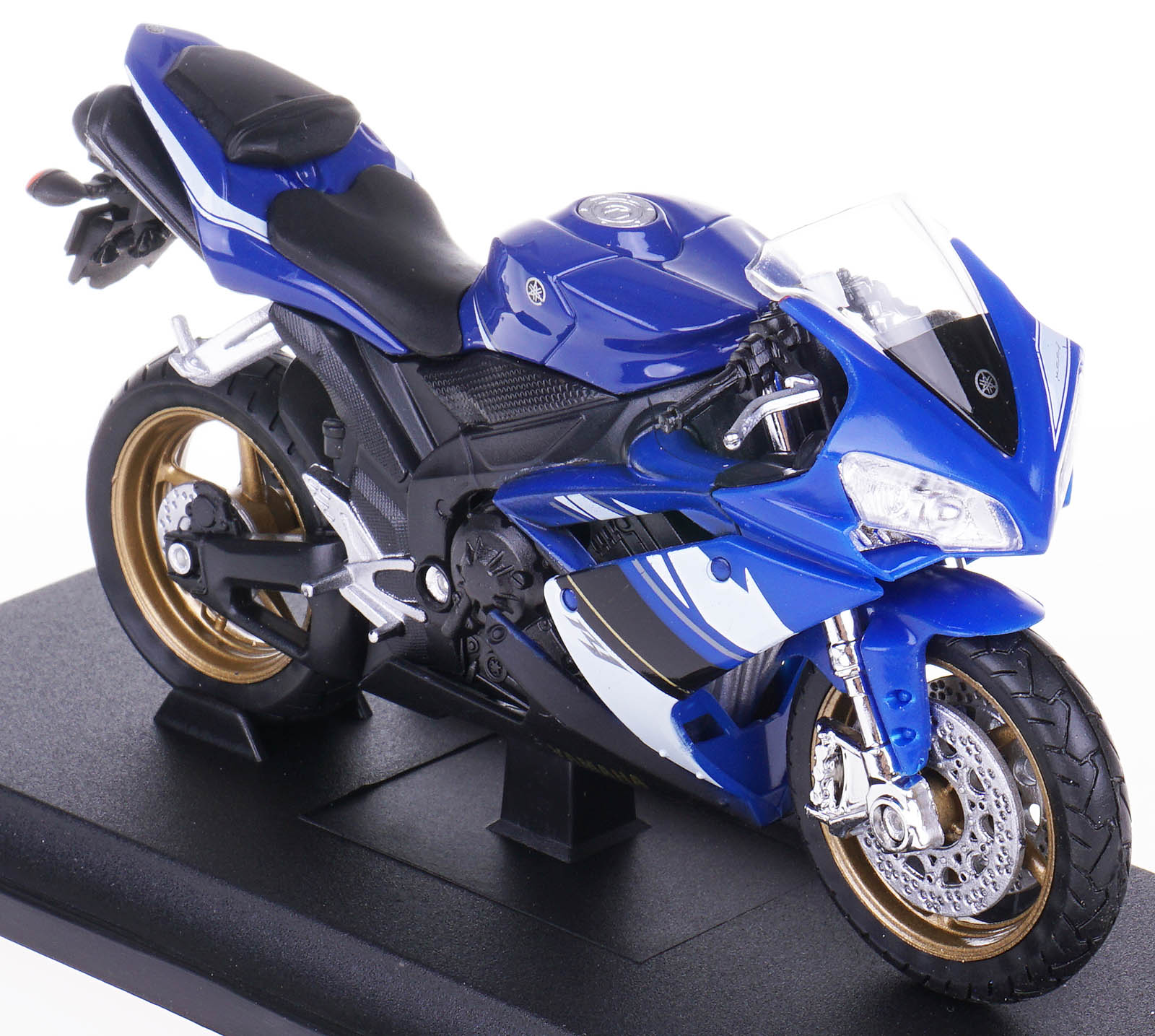 08 Yamaha YZF-R1 Welly 1:18 Metal Die-cast Motorbike Model 