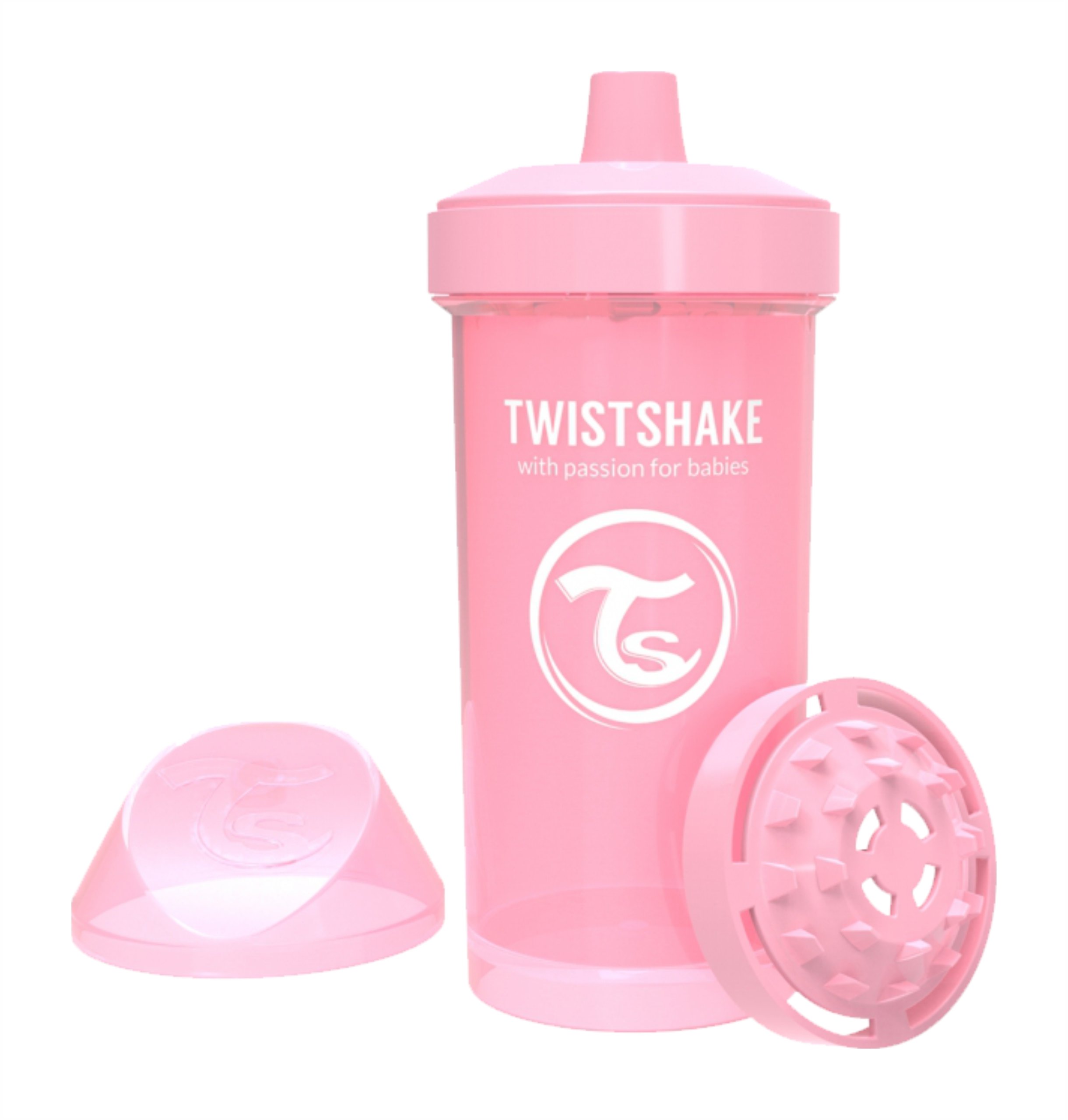 

Twistshake Kubek Niekapek Mikser Kid Cup 360m Róż