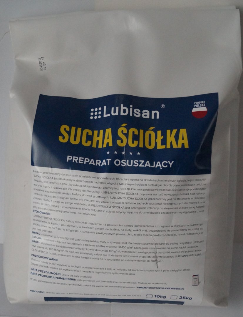 

Lubisan 10kg sucha ściółka króliki bydło świńie