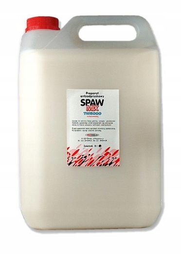 

Preparat Antyodpryskowy Spawmix Kanister 5L Płyn