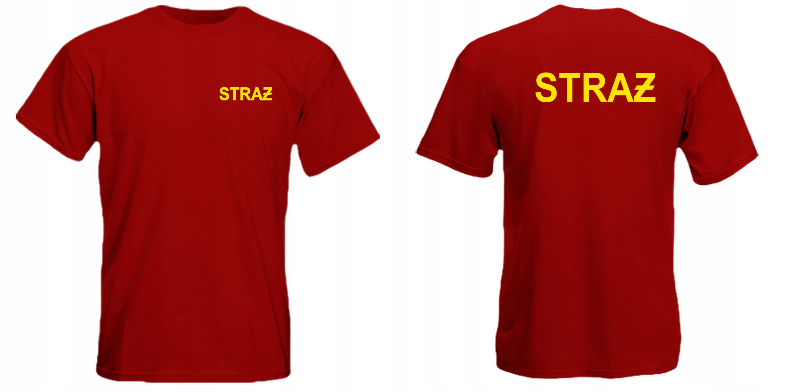 

Koszulka czerwona t-shirt Straż Osp rozmiar S