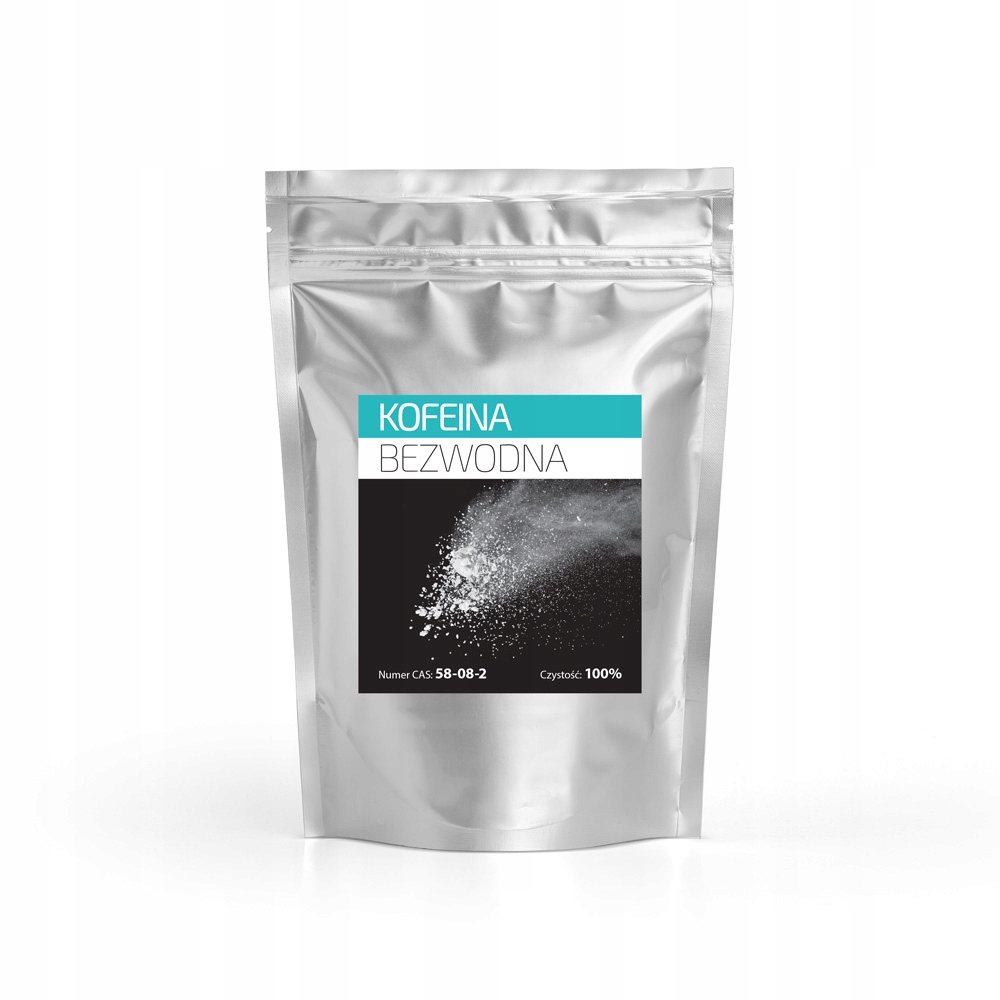 Kofein bezvodý 3 kg 100% prachový prášek 3000 g