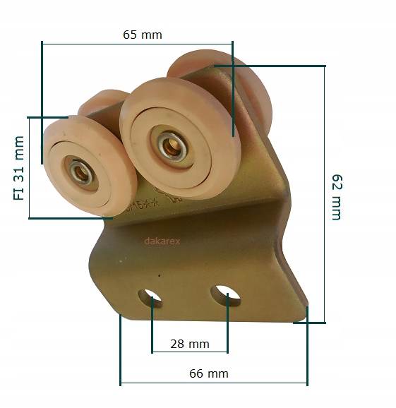 ROLKA firanki PLANDEKI PROFILU NACZEPY SCHMITZ Marka PWR