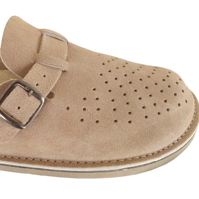 KLAPKI SKÓRZANE DAMSKIE FUSBET SKÓRA PEŁNE nr 42 Rozmiar 42