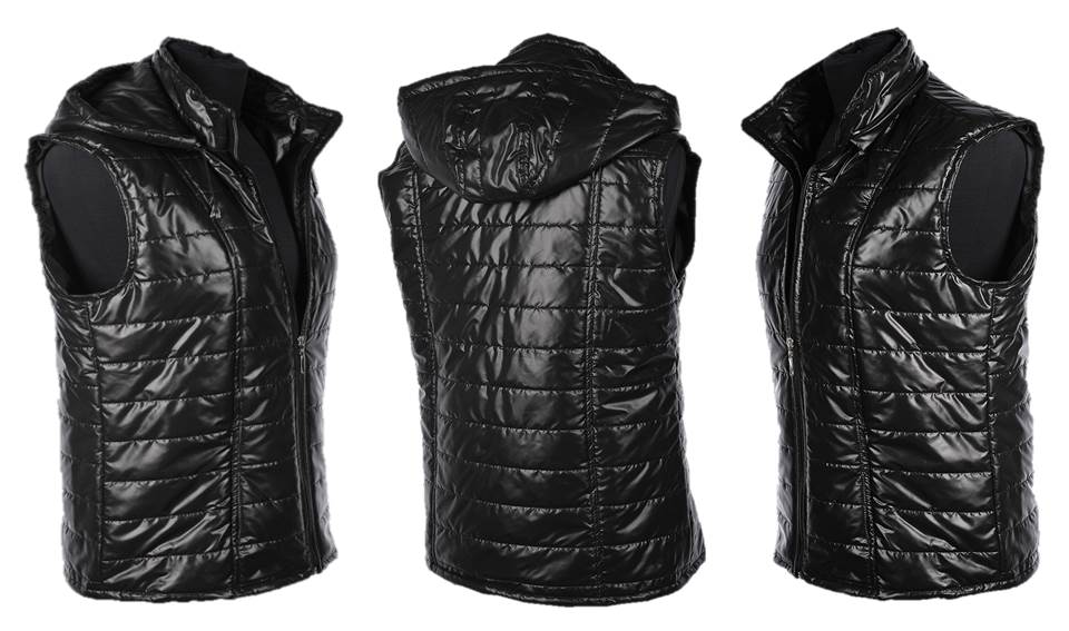 KAMIZELKA PIKOWANA KAPTUR BEZRĘKAWNIK 4XL 56 58 Rozmiar 58