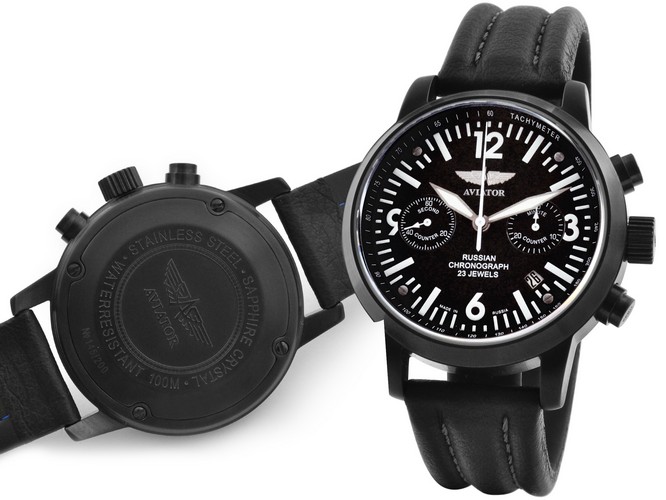 Hodinky Poljot Aviator Chronograph 3133-6774779-42