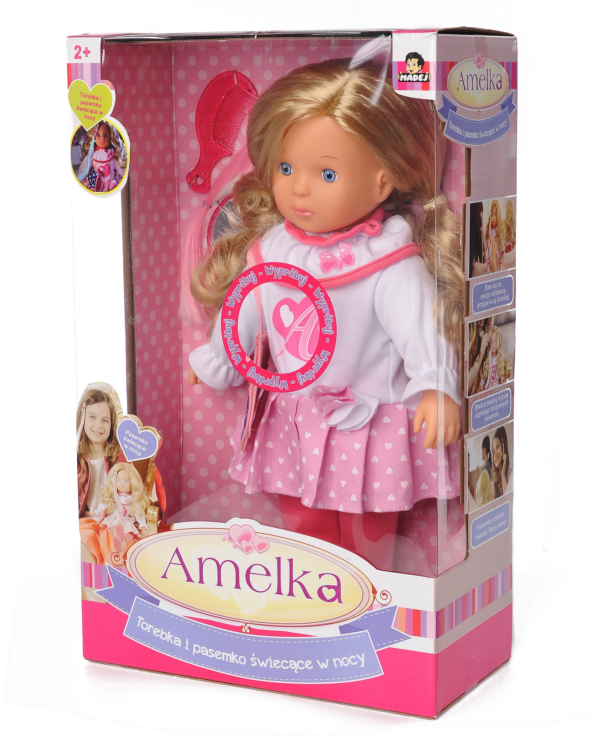 Ð˜Ð½Ñ‚ÐµÑ€Ð°ÐºÑ‚Ð¸Ð²Ð½Ð°Ñ ÐºÑƒÐºÐ»Ð° amelka ÑÐ²ÐµÑ‚ÑÑ‰Ð°ÑÑÑ ÑÑƒÐ¼ÐºÐ° Ð¿Ñ€ÑÐ´ÑŒ Ð²Ð¾Ð·Ñ€Ð°ÑÑ‚ Ñ€ÐµÐ±ÐµÐ½ÐºÐ° 3 Ð³Ð¾Ð´Ð° +