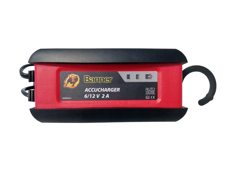 Prostownik Ładowarka Banner Accucharger 6V/12V 2A Natężenie maksymalne 2 A