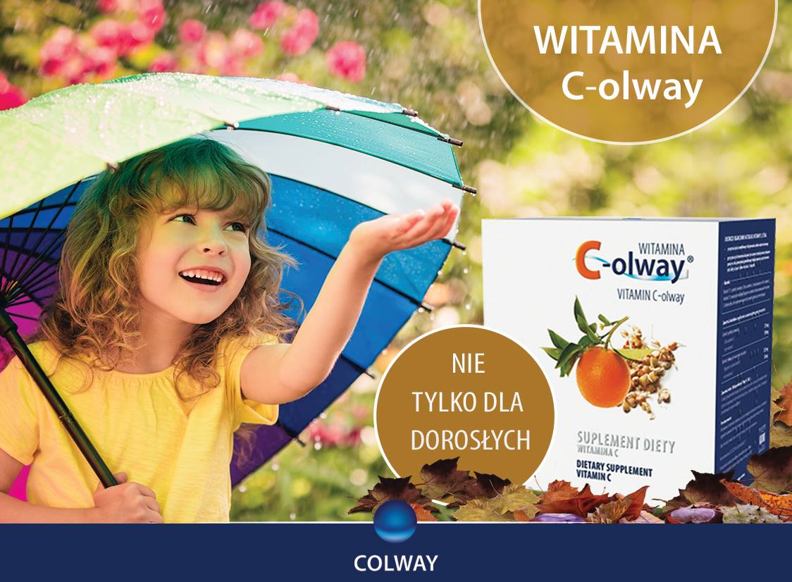 100% NATURALNA Witamina C Colway z BIOFLAWONOIDAMI Marka Colway