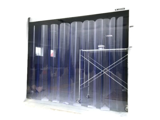 Gotowa Kurtyna Pcv Paskowa Brama 1,3x2m Kurtyny