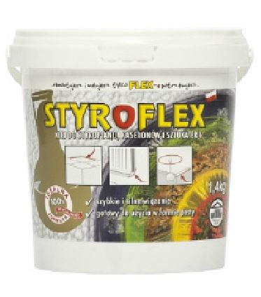 

Styroflex klej do styropianu 1,4kg Flex .104
