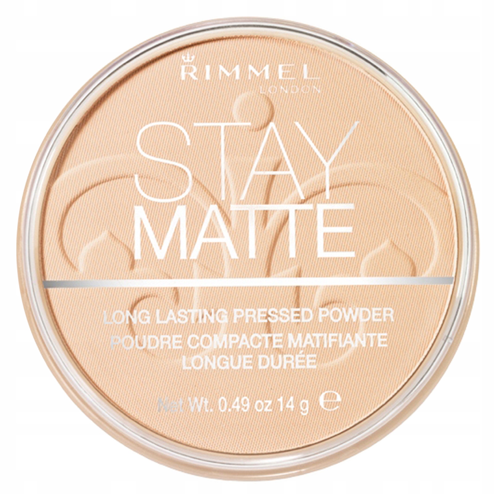 

Rimmel Stay Matte Puder Matujący 001 Transparentny