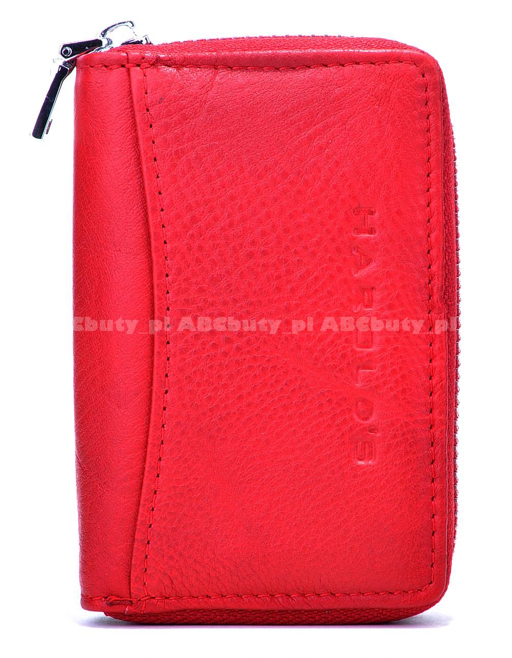 

G4-92 Red Etui Na Wizytówki Karty Skóra Naturalna