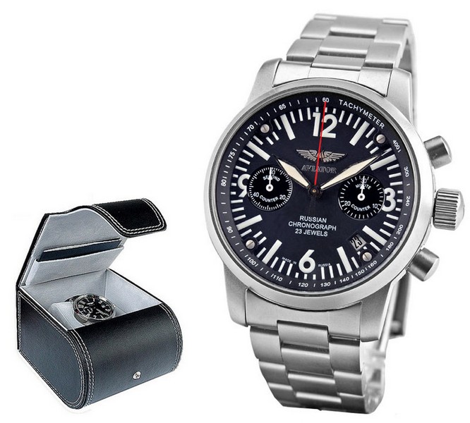 Hodinky Poljot Aviator III Chronograph 3133/6773779