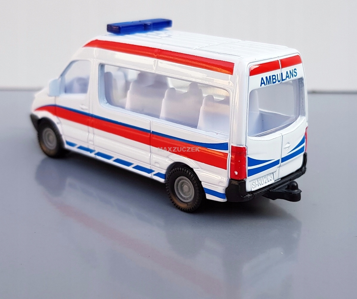SIKU 1083 AMBULANS VAN WERSJA PL Płeć chłopcy
