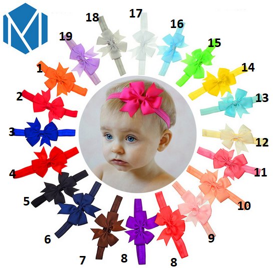 Elegancka opaska z KOKARDĄ NIEBIESKA JASNA Marka bez marki