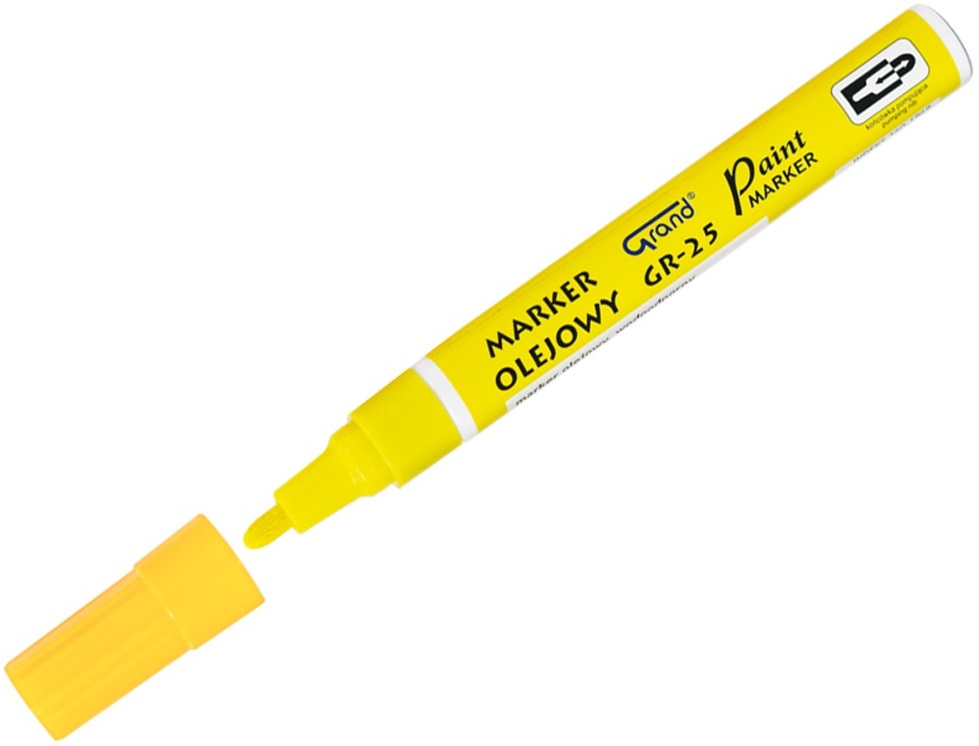 

Gr 25 Marker Pisak Olejowy 1,8mm Grand Żółty