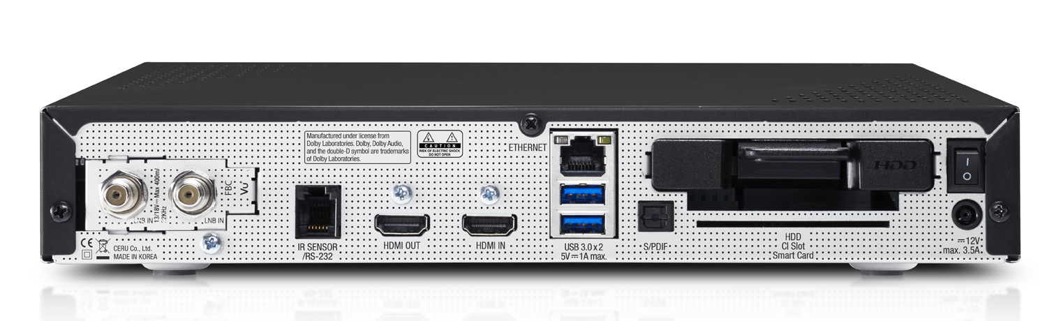 VU + UNO 4K SE 1XDUAL DVB-S2X FBC-новая головка Марка VU+