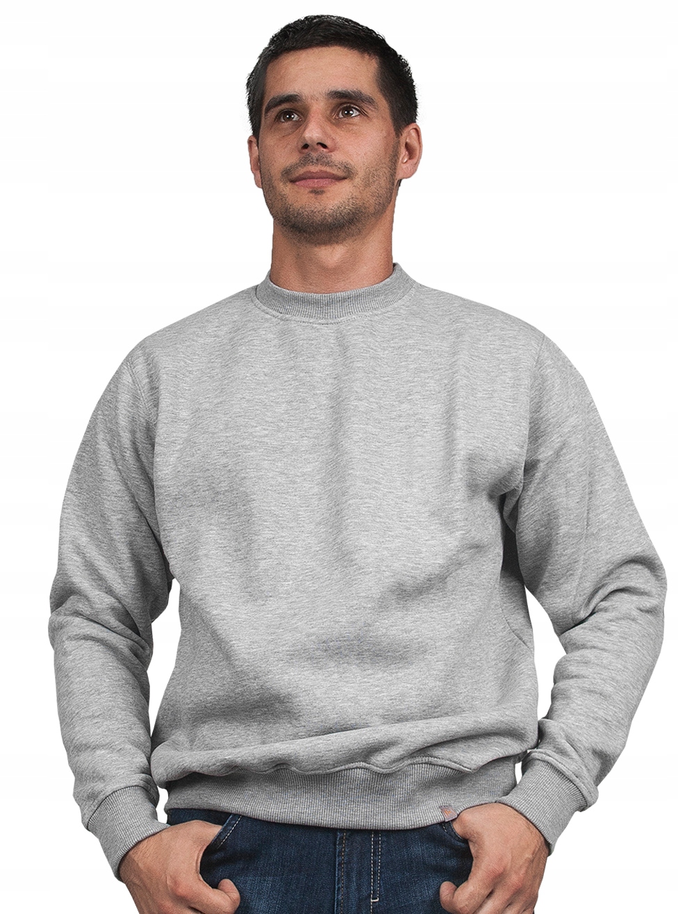 

Duża Bluza Męska Bawełniana Straight r 3XL melanżo