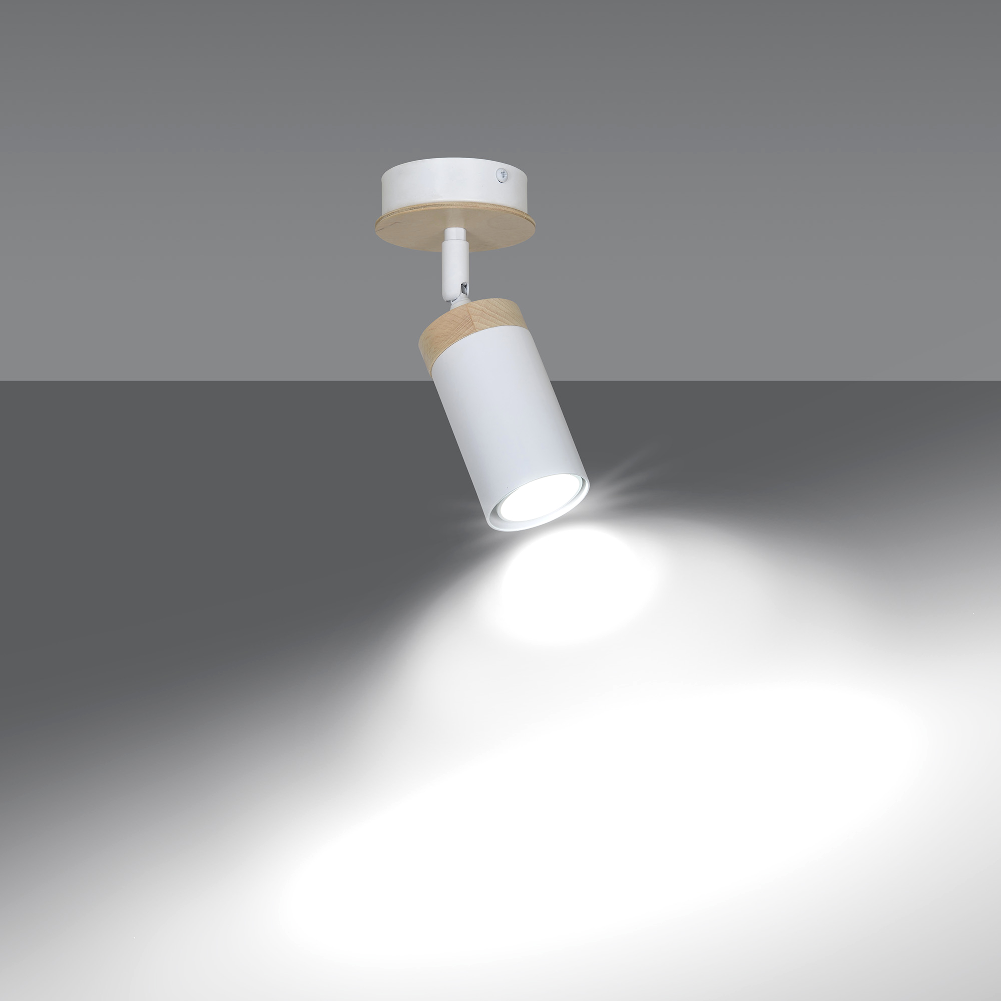 SPOT HALOGEN PLAFON SUFITOWY ELBA 1 LED EMIBIG Marka Emibig