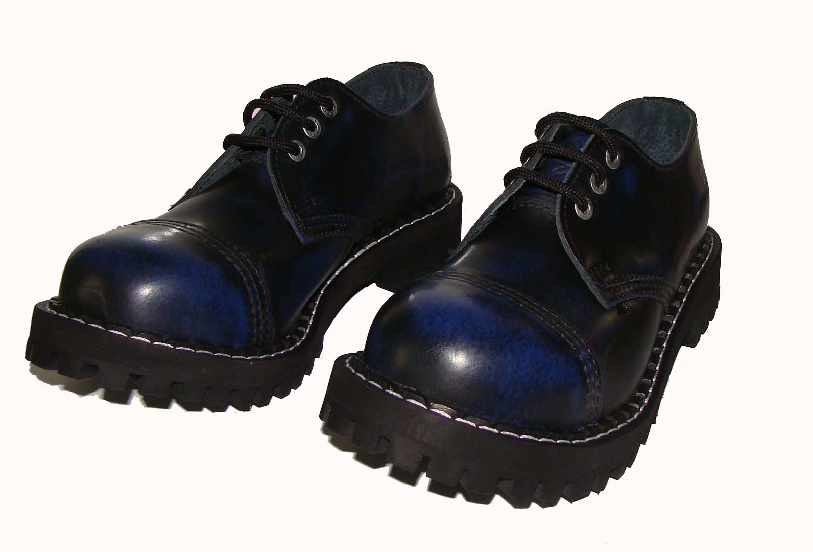 GIGA OKAZJA Niskie Glany STEEL Rozmiar 36 -SKÓRA- Kod producenta 102/O