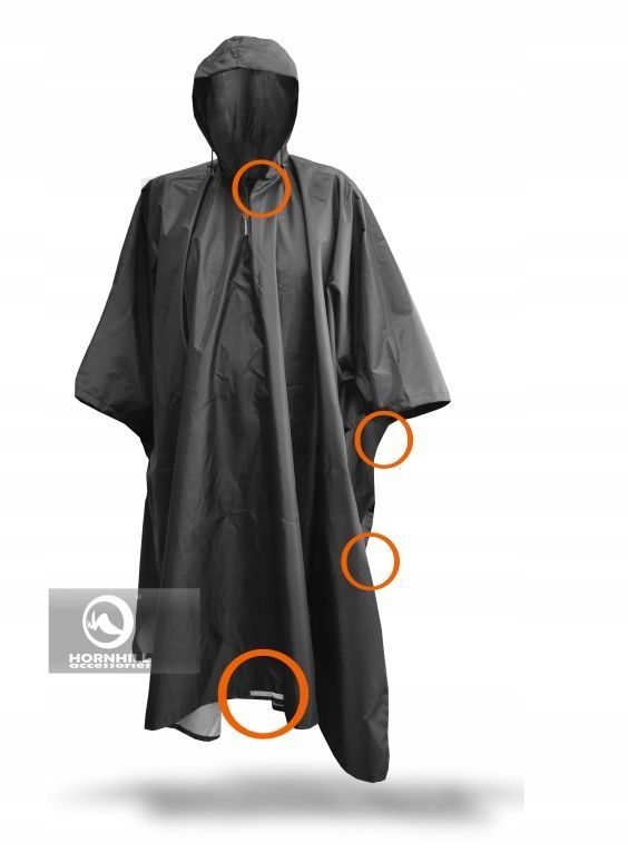 SUPERLEKKI PŁASZCZ NA DESZCZ FROG 2 X ODBLASK M/L Kolekcja Frog