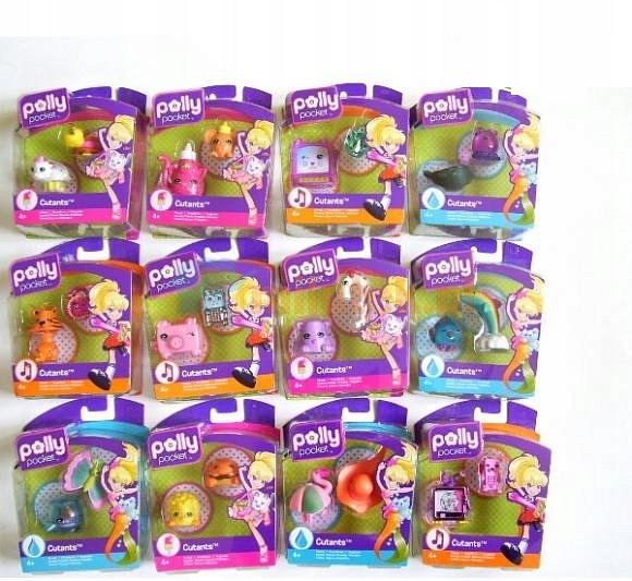 品質保証 POLLY POCKET T3548 2-PAK DUET DZIWAKI ZWIERZAKI ルアー・フライ